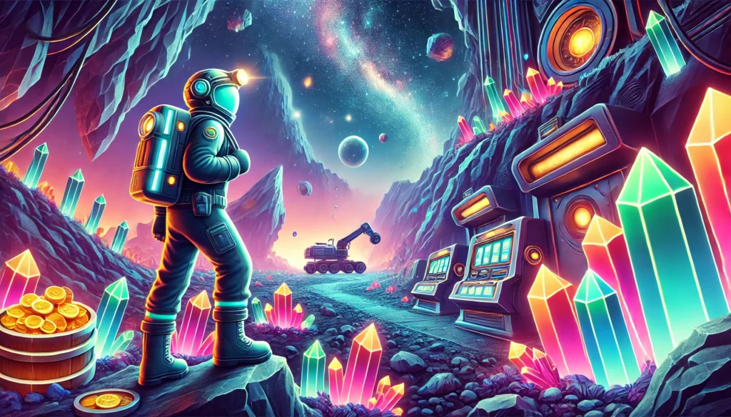 Galaxy Miner PG Soft Petualangan Tambang Kosmik dengan Fitur Modern