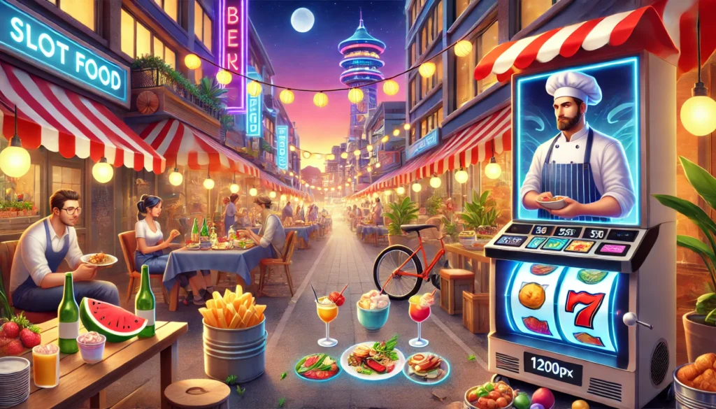 Game Diner Frenzy Spins PG Soft Slot Street Food Modern Penuh Aksi