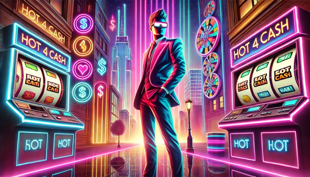 Hot 4 Cash Nolimit City Hadir Dengan Sensasi Slot Neon Modern Dan Bonus Seru