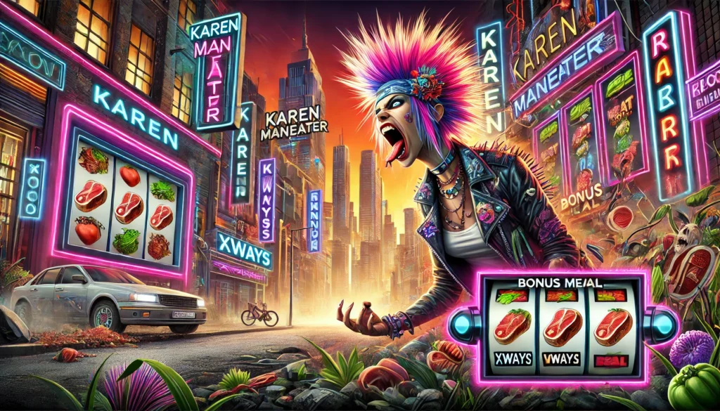 Karen Maneater Nolimit City Slot Paling Gila Dengan Fitur xWays Dan Bonus Meal