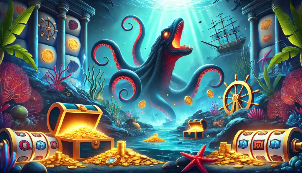 Kraken Gold Rush PG Soft Petualangan Slot Laut Dalam Penuh Kejutan