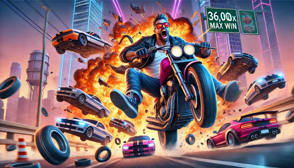 Road Rage Nolimit City Slot Penuh Aksi Dengan Wild Cars Dan Max Win 36000x