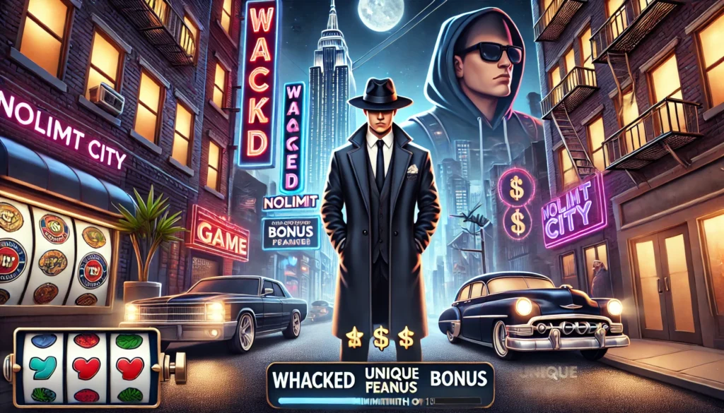 Whacked Nolimit City Hadir Dengan Tema Gangster Dan Fitur Bonus Unik