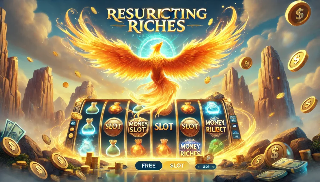 Game Slot Gratis Resurrecting Riches dengan Tema Phoenix dan Fitur Money Collect