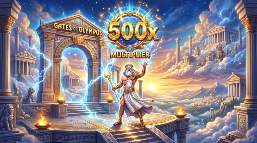 Cara Dapat Kakek Zeus X500 Gates of Olympus dan Memahami Multiplier Besarnya