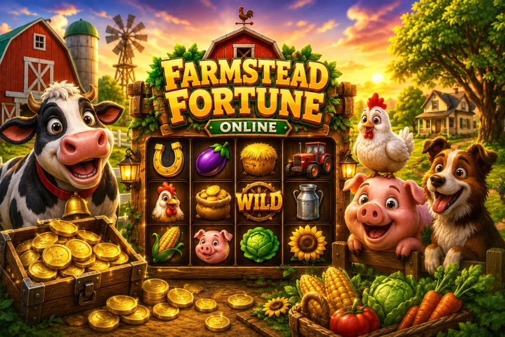 Game Farmstead Fortune Online Gratis Bawa Bonus Panen Besar
