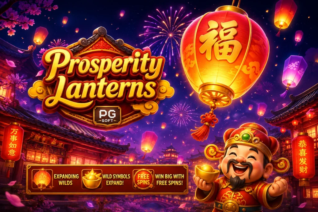 Game Prosperity Lanterns PG Soft Gratis Punya Wild Multiplier dan Fitur Menarik untuk Dicoba