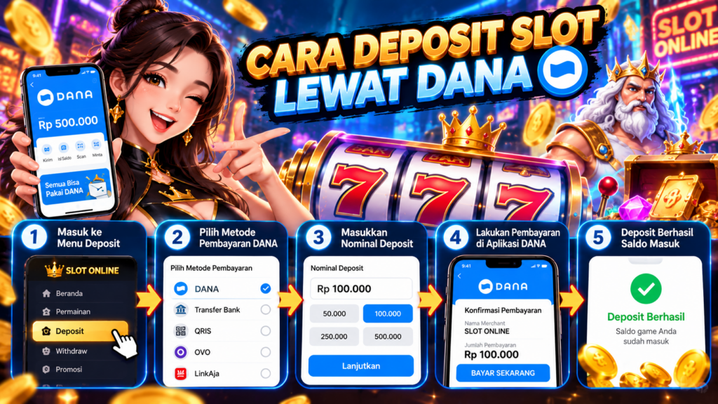 Cara Deposit Slot Lewat DANA yang Banyak Dicari Pengguna Kenali Sistem Pembayaran Risiko dan Keamanan Transaksinya