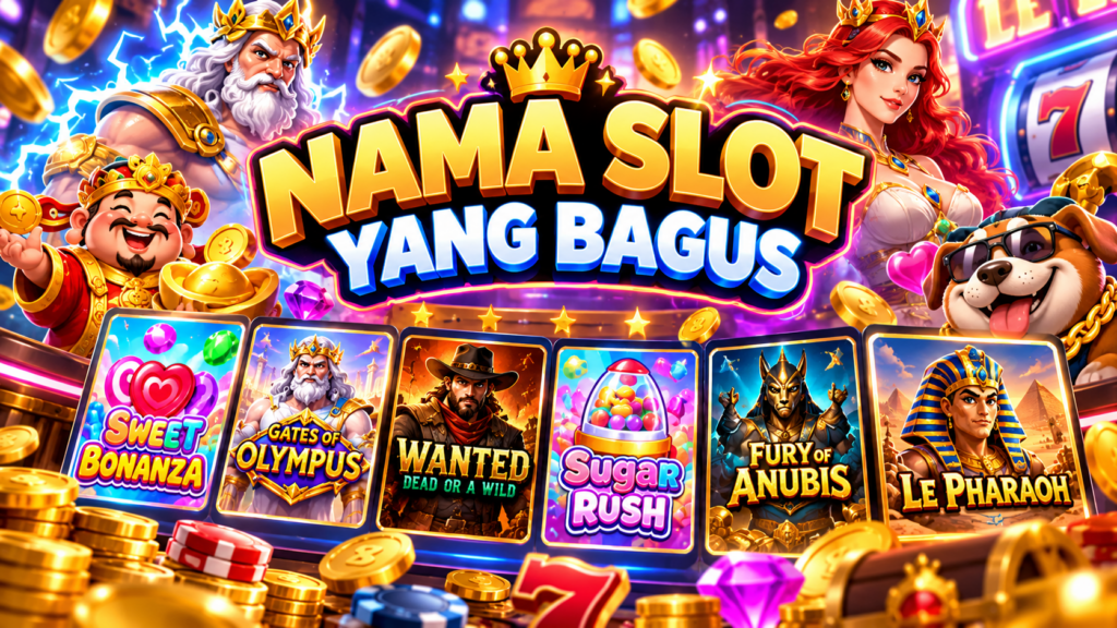 Nama Slot yang Bagus dan Unik untuk Nickname Game dari Nama Hoki Aesthetic hingga Nama Keren yang Mudah Diingat