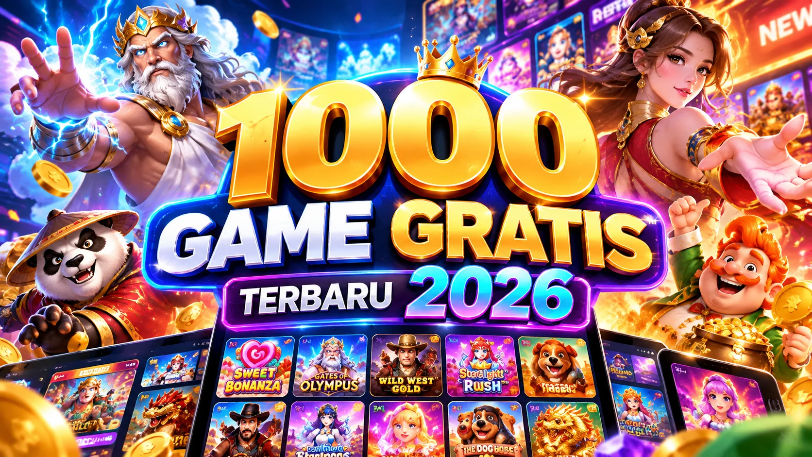1000 Game Gratis Terbaru 2026 di Poki dan Google Bisa Dimainkan Langsung Tanpa Download di HP Maupun PC