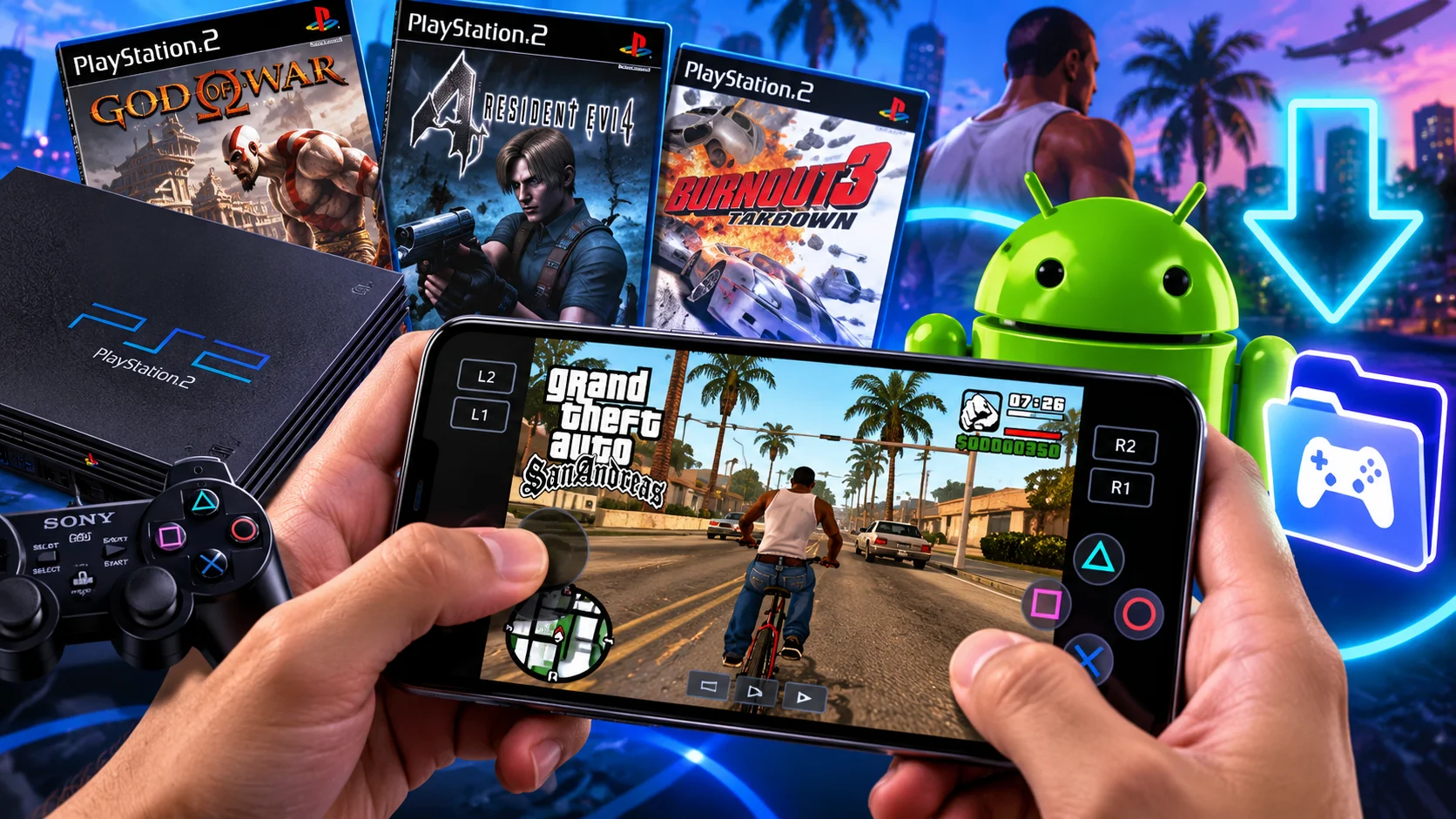Cara Download Game PS2 di Android Terbaru 2026 Tanpa Konsol dan Tips Memainkan Game Favorit